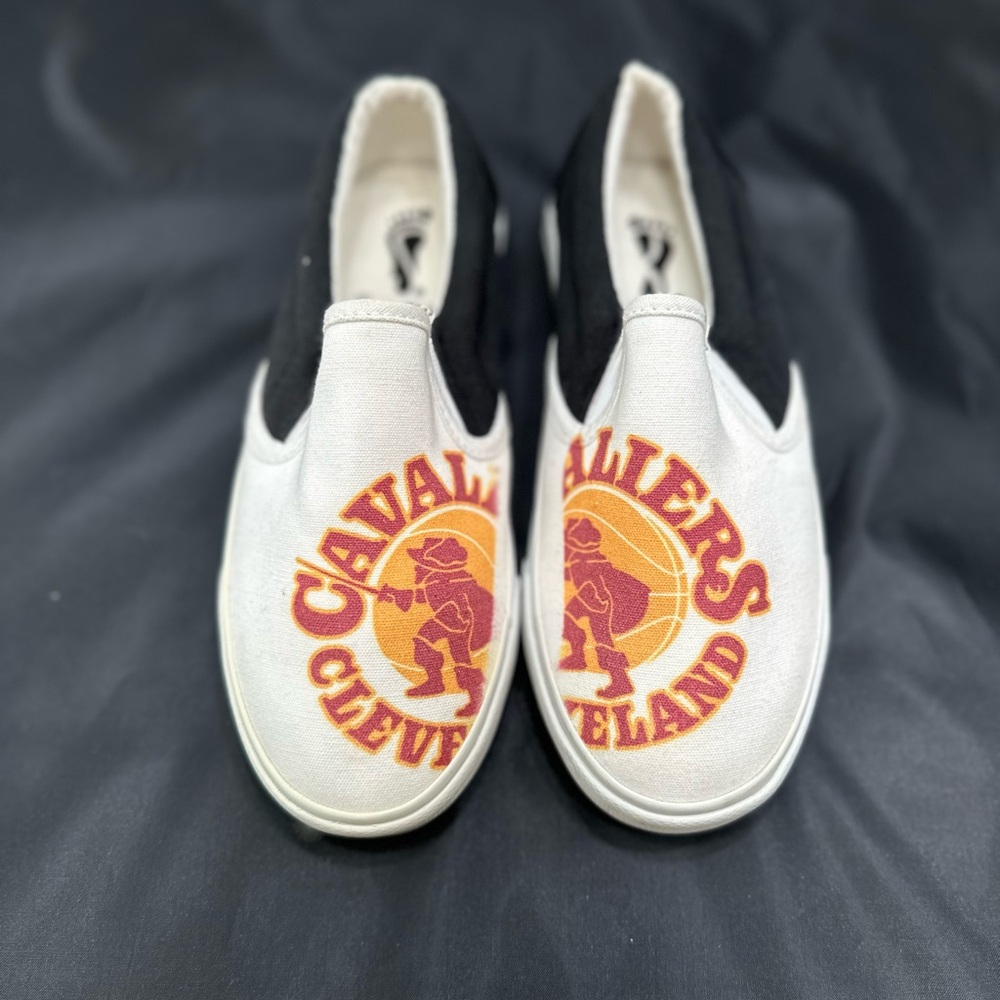Custom Slide On Shoes - Cleveland Cavs